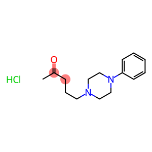 5-(4-phenyl-1-piperazinyl)pentan-2-one hydrochloride