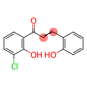 2-Propen-1-one, 1-(3-chloro-2-hydroxyphenyl)-3-(2-hydroxyphenyl)-