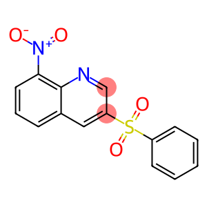 3-Benzenesulfonyl-8-nitro-quinoline