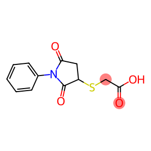 [(2,5-DIOXO-1-PHENYLPYRROLIDIN-3-YL)THIO]ACETIC ACID