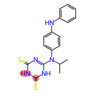 1,3,5-Triazine-2,4(1H,3H)-dithione, 6-[(1-methylethyl)[4-(phenylamino)phenyl]amino]-