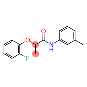 2-(2-fluorophenoxy)-N-(3-methylphenyl)propanamide