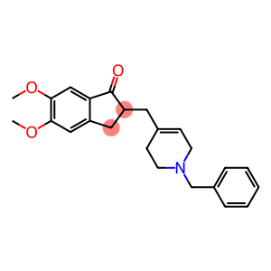 2-((1-Benzyl-1,2,3,6-tetrahydropyridin-4-yl)methyl)-5,6-dimethoxy-2,3-dihydro-1H-inden-1-one