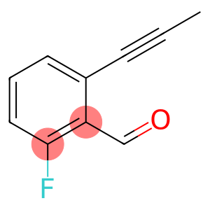 Benzaldehyde, 2-fluoro-6-(1-propynyl)- (9CI)