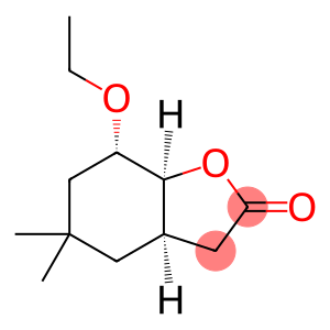 2(3H)-Benzofuranone, 7-ethoxyhexahydro-5,5-dimethyl-, (3aR,7S,7aS)-rel-