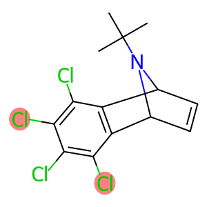 5,6,7,8-Tetrachloro-1,4-dihydro-1,4-epimino-9-(1,1-dimethylethyl)naphthalene