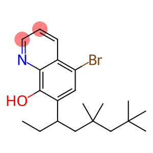 8-Quinolinol, 5-bromo-7-(1-ethyl-3,3,5,5-tetramethylhexyl)-