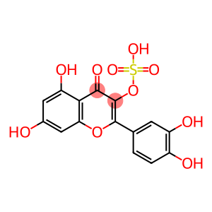 2-(3,4-Dihydroxyphenyl)-5,7-dihydroxy-4-oxo-4H-1-benzopyran-3-ol 3-sulfate