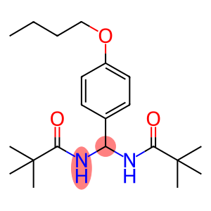 N-{(4-butoxyphenyl)[(2,2-dimethylpropanoyl)amino]methyl}-2,2-dimethylpropanamide