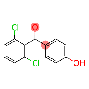 (2,6-dichlorophenyl) (4-hydroxyphenyl) ketone