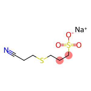 sodium 3-[(2-cyanoethyl)thio]propanesulphonate