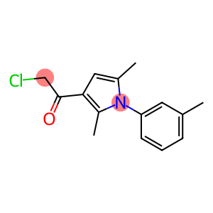 2-氯-1-[2,5-二甲基-1-(3-甲基苯基)-1H-吡咯-3-基]乙烷-1-酮