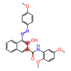 N-(2,5-Dimethoxyphenyl)-3-hydroxy-4-[(4-methoxyphenyl)azo]-2-naphthalenecarboxamide