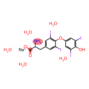 L-甲状腺素钠盐五水化合物