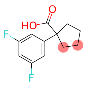 1-(3,5-difluorophenyl)cyclopentane-1-carboxylic acid