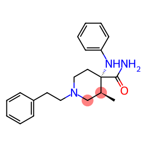 cis-3-Methyl-4-(phenylamino)-1-(2-phenylethyl)-4-piperidinecarboxamide