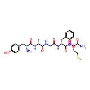 TYR-D-ALA-GLY-PHE-MET-NH2