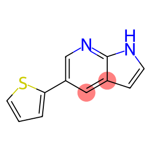 5-(thiophen-2-yl)-1H-pyrrolo[2,3-b]pyridine