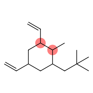 Cyclohexane, 1-(2,2-dimethylpropyl)-3,5-diethenyl-2-methyl-