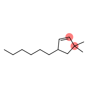 5-Hexyl-3,3-dimethyl-1-cyclopentene