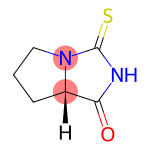 1H-Pyrrolo[1,2-c]imidazol-1-one,hexahydro-3-thioxo-,(7aS)-(9CI)