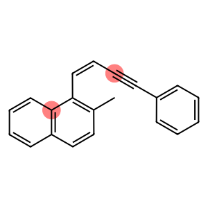 2-methyl-1-(4-phenyl-1-buten-3-ynyl)naphthalene