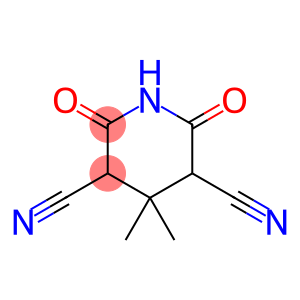 4,4-Dimethyl-2,6-dioxopiperidine-3,5-dicarbonitrile