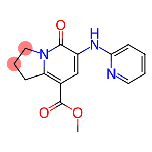 METHYL 5-OXO-6-(PYRIDIN-2-YLAMINO)-1,2,3,5-TETRAHYDROINDOLIZINE-8-CARBOXYLATE