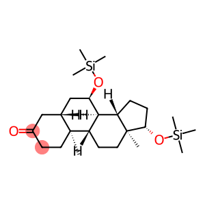 7α,17β-Bis[(trimethylsilyl)oxy]-5α-androstan-3-one