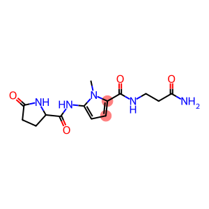 N-(2-Carbamoylethyl)-1-methyl-5-[[(5-oxo-2-pyrrolidinyl)carbonyl]amino]-1H-pyrrole-2-carboxamide