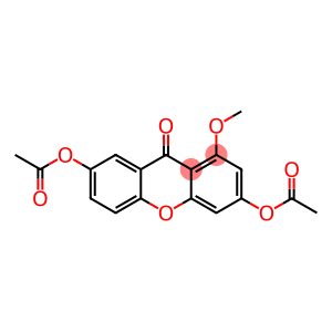 9H-Xanthen-9-one, 3,7-bis(acetyloxy)-1-methoxy-