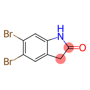 5,6-dibromo-1,3-dihydroindol-2-one