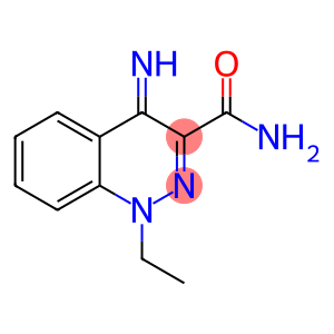 3-Cinnolinecarboxamide,1-ethyl-1,4-dihydro-4-imino-(9CI)