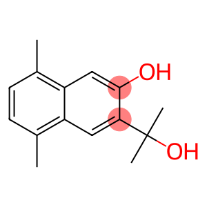 3-(1-Methyl-1-hydroxyethyl)-5,8-dimethylnaphthalene-2-ol