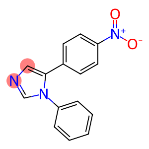 5-(P-NITROPHENYL)-1-PHENYLIMIDAZOLE