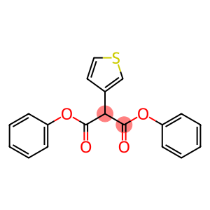 Propanedioic acid, 2-(3-thienyl)-, 1,3-diphenyl ester