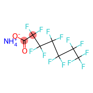 Tridecafluoroheptanoic acid ammonium salt