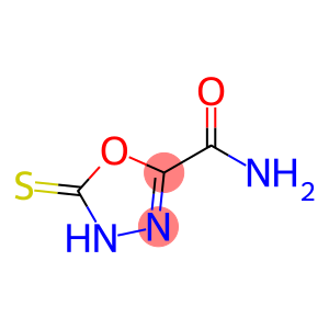 1,3,4-Oxadiazole-2-carboxamide,4,5-dihydro-5-thioxo-(9CI)