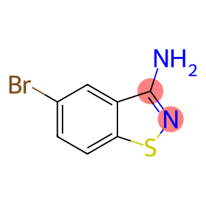 1,2-Benzisothiazol-3-amine, 5-bromo-