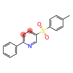 Pyridine, 5-[(4-methylphenyl)sulfonyl]-2-phenyl-