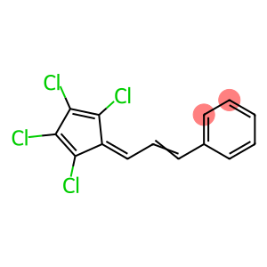 3-(2,3,4,5-tetrachloro-1-cyclopenta-2,4-dienylidene)prop-1-enylbenzene