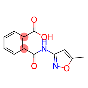 2-((5-methylisoxazol-3(2H)-ylidene)carbamoyl)benzoic acid