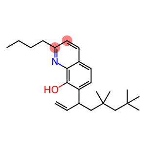 2-Butyl-7-(5,5,7,7-tetramethyloct-1-en-3-yl)quinolin-8-ol