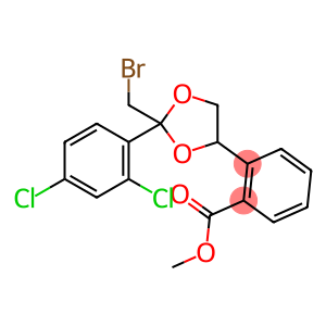 Cis-[(2-Bromomethyl)-2(2,4-Dichlorophenyl)-1,3-Dioxolan-4-Yl] Methyl Benxoate