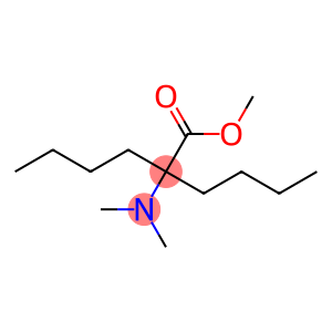 2-Butyl-2-dimethylaminohexanoic acid methyl ester