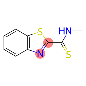 2-Benzothiazolecarbothioamide,N-methyl-(9CI)