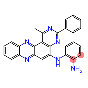 1,2-Benzenediamine, N1-(1-methyl-3-phenylpyrimido[5,4-a]phenazin-5-yl)-