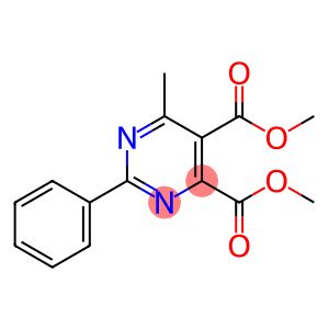 6-Methyl-2-phenyl-4,5-pyrimidinedicarboxylic acid dimethyl ester