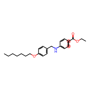 Benzoic acid, 4-[[[4-(heptyloxy)phenyl]methyl]amino]-, ethyl ester