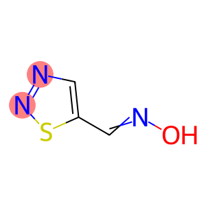 1,2,3-thiadiazole-5-carboxaldoxime